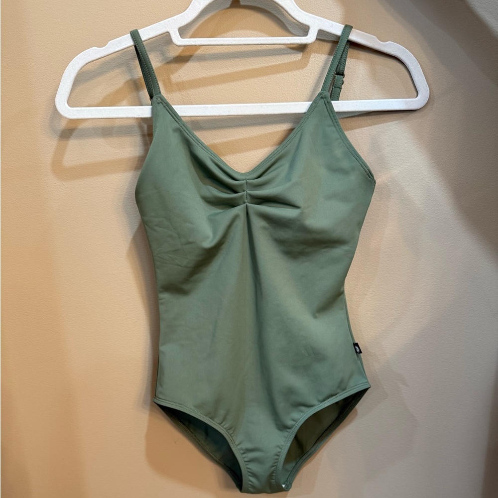 Green Bodile Ballet Leotard